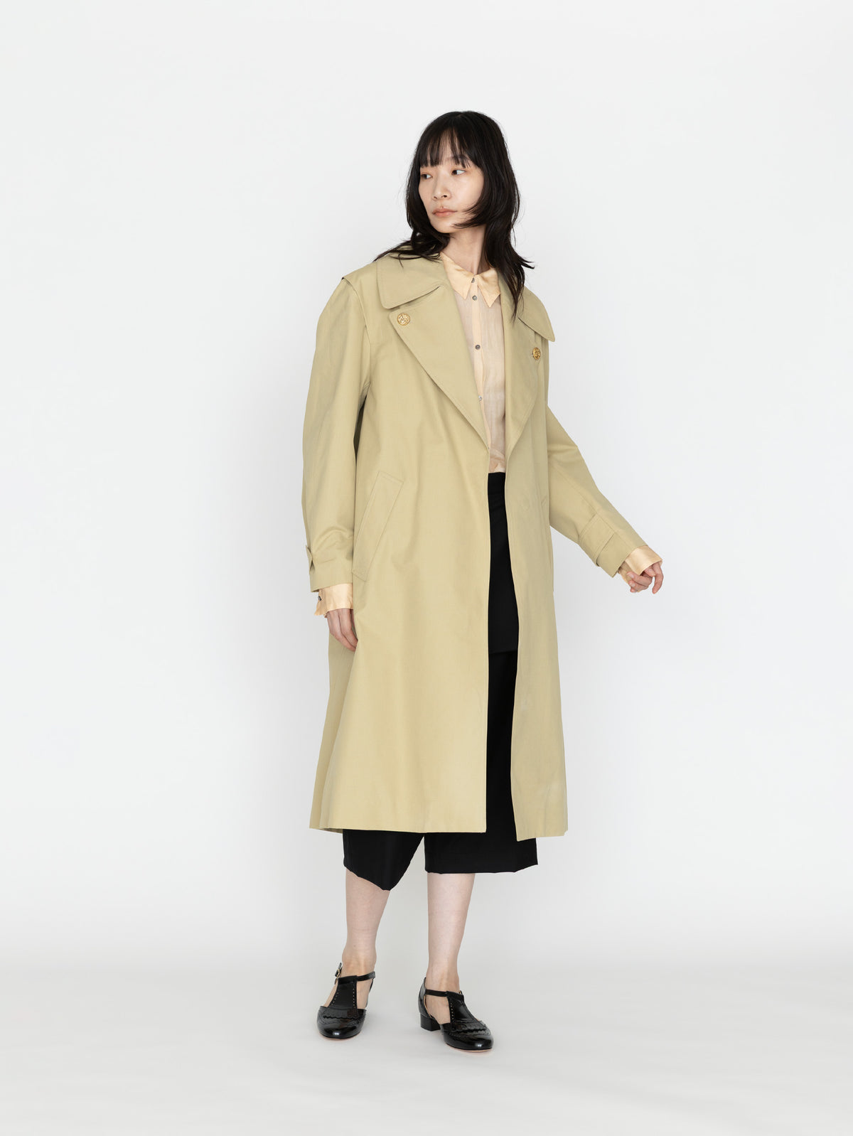 LES PRAIRIES DE PARIS | coton coat marcel
