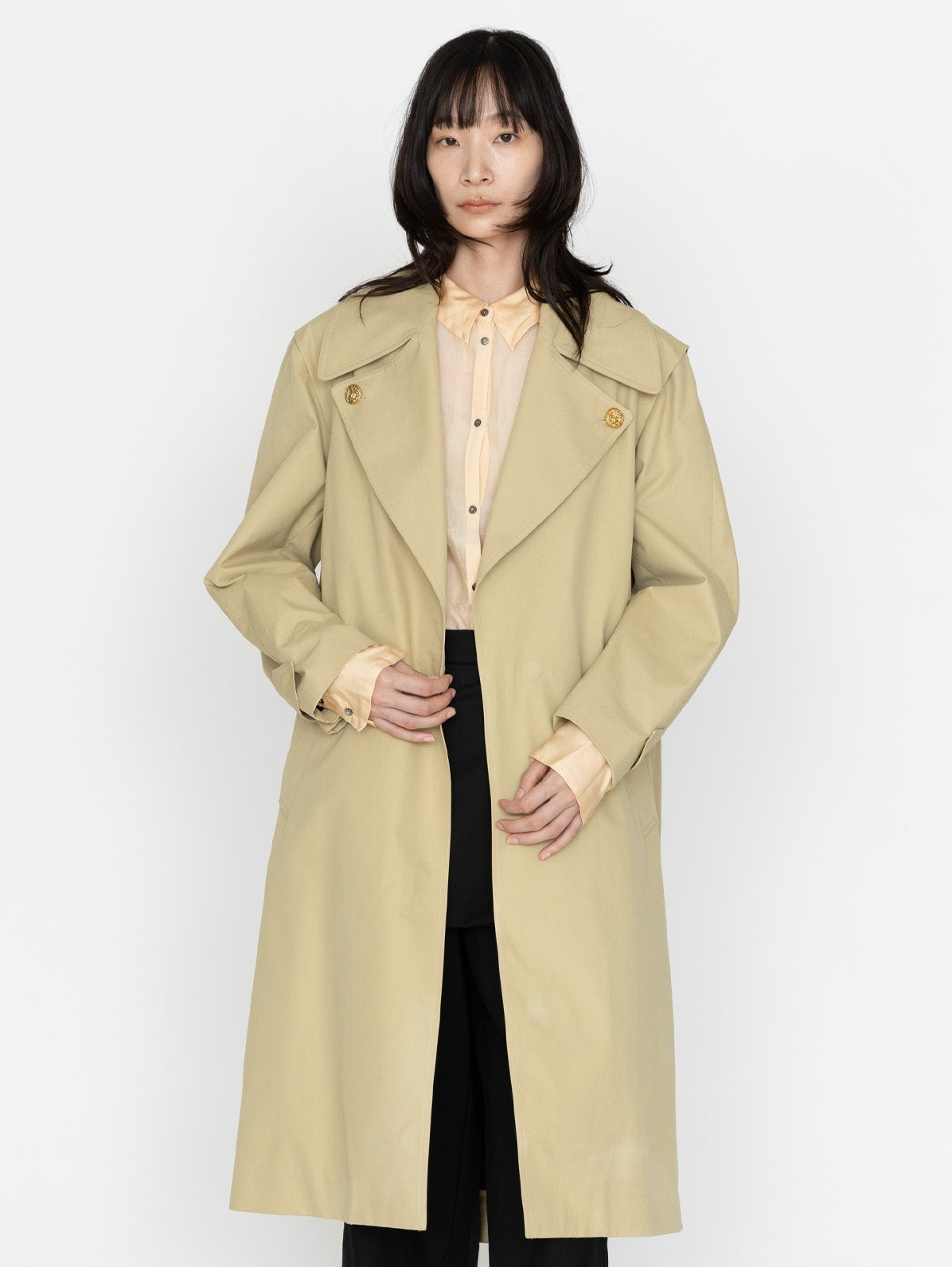 LES PRAIRIES DE PARIS | coton coat marcel