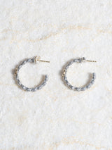 GEROCHRISTO | Sapphire Stone Hoop Pierce