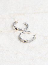 GEROCHRISTO | Sapphire Stone Hoop Pierce