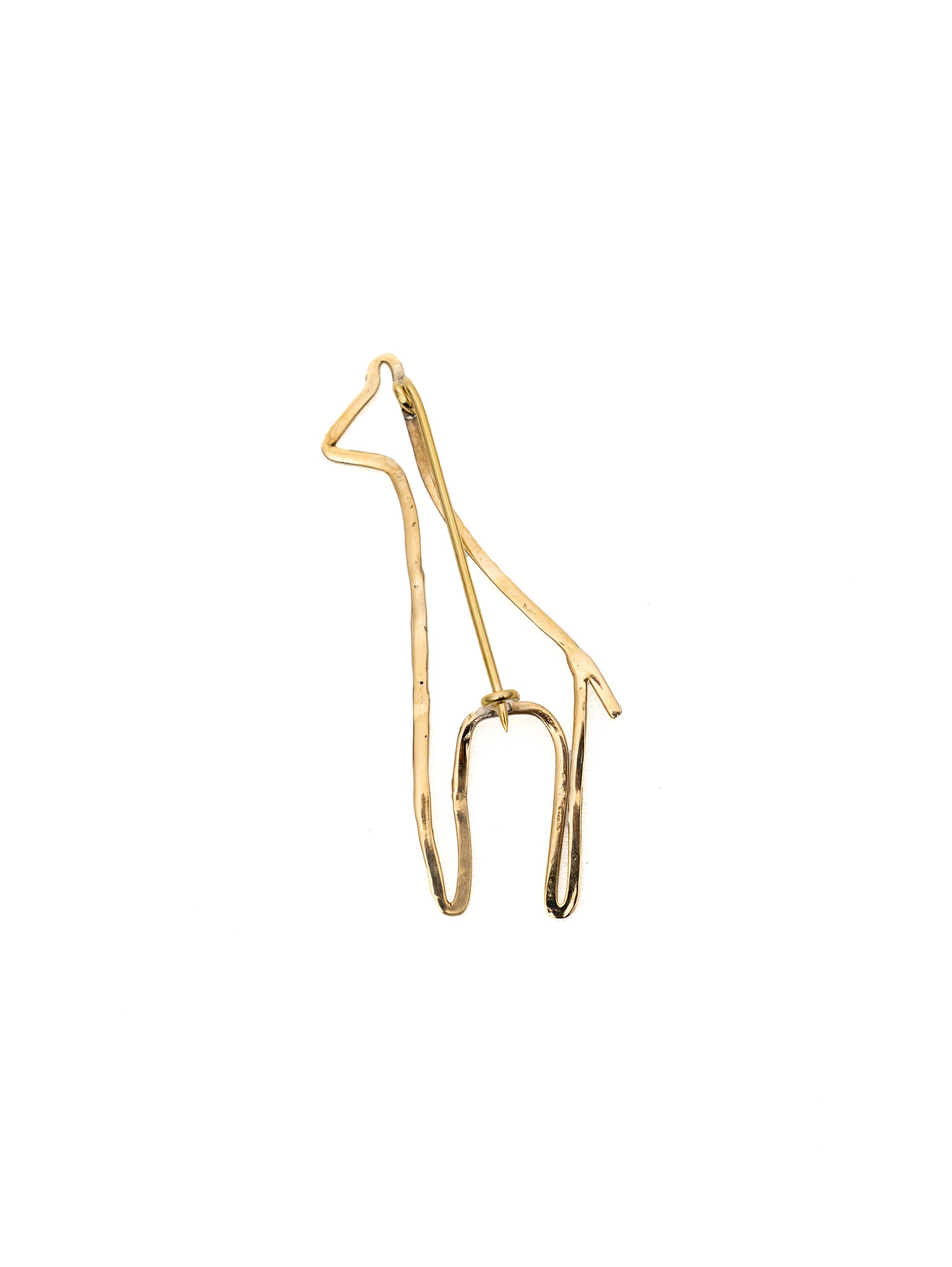 Miriam Nori | spilla/broach/ spilla giraffa a cornice