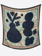 manipuri | <ウールシルクストールヘリンボーン織120>コラージュサムウェア