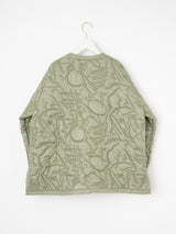 manipuri | <キルティングミリタリージャケット>リバーシブル マウンテン