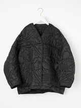 manipuri | <キルティング変形ジャケット>リバーシブル マウンテン