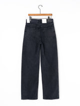 CITIZENS of HUMANITY | Side-Line Denim Pants AYLA BAGGY WITH TUXED STRIPE IN BLACK SALT