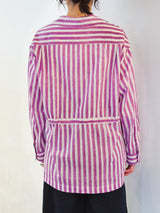 H.A.O | Block Print L/S SHIRT S24TP001