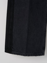 CITIZENS of HUMANITY | Side-Line Denim Pants AYLA BAGGY WITH TUXED STRIPE IN BLACK SALT