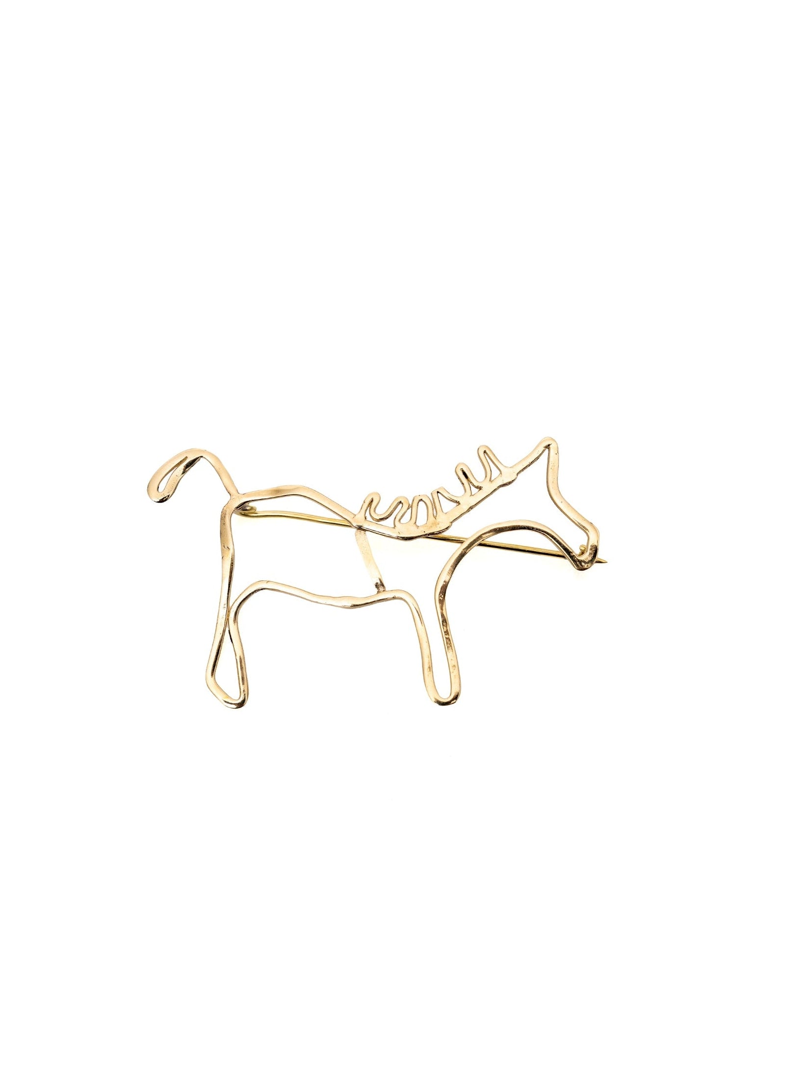 Miriam Nori | spilla/broach/ spilla zebra a cornice