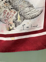 VINTAGE HERMES|スカーフ FLEURS & GIBIERS Henri de Linares カレ90