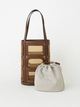 ORSETTO | ナイロンチュールカットワークバッグ
