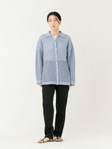BATONER | SUMMER KNIT POLO COLLAR CARDIGAN BN-23SL-023