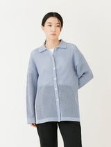 BATONER | SUMMER KNIT POLO COLLAR CARDIGAN BN-23SL-023