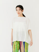 COGTHEBIGSMOKE コグザビッグスモーク バックフレアTシャツ ABIGAIL TOP