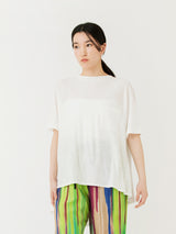 COGTHEBIGSMOKE コグザビッグスモーク バックフレアTシャツ ABIGAIL TOP
