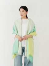 ASAUCE MELER | メランジディップダイストライプリネンストール AM23S-ST85