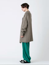 BLUEBIRD BOULEVARD ブルーバードブルーバード ファインラム&カシミヤバルキーニットカーディガン