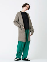 BLUEBIRD BOULEVARD ブルーバードブルーバード ファインラム&カシミヤバルキーニットカーディガン