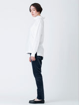 sana | 天竺ハイネックカットソー Long sleeve H/N Tee (Plane Jersey)