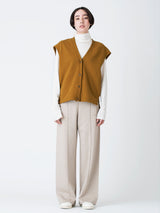 VIOLETTE ROOM ヴァイオレットルーム 製品染めスウェットベスト