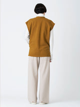 VIOLETTE ROOM ヴァイオレットルーム 製品染めスウェットベスト