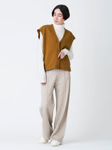 VIOLETTE ROOM ヴァイオレットルーム 製品染めスウェットベスト