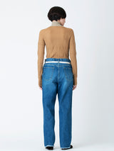 usedig ユーズディッグ デニムデフォルメーションパンツ