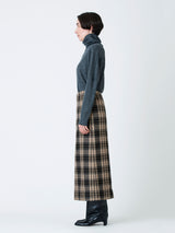 BLUEBIRD BOULEVARD ブルーバードブルーバード リサイクルビシュウウールタイトスカート