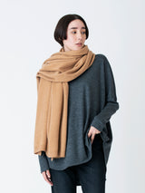 ASAUCE MELER アソースメレ ミドルゲージカシミヤニットストール
