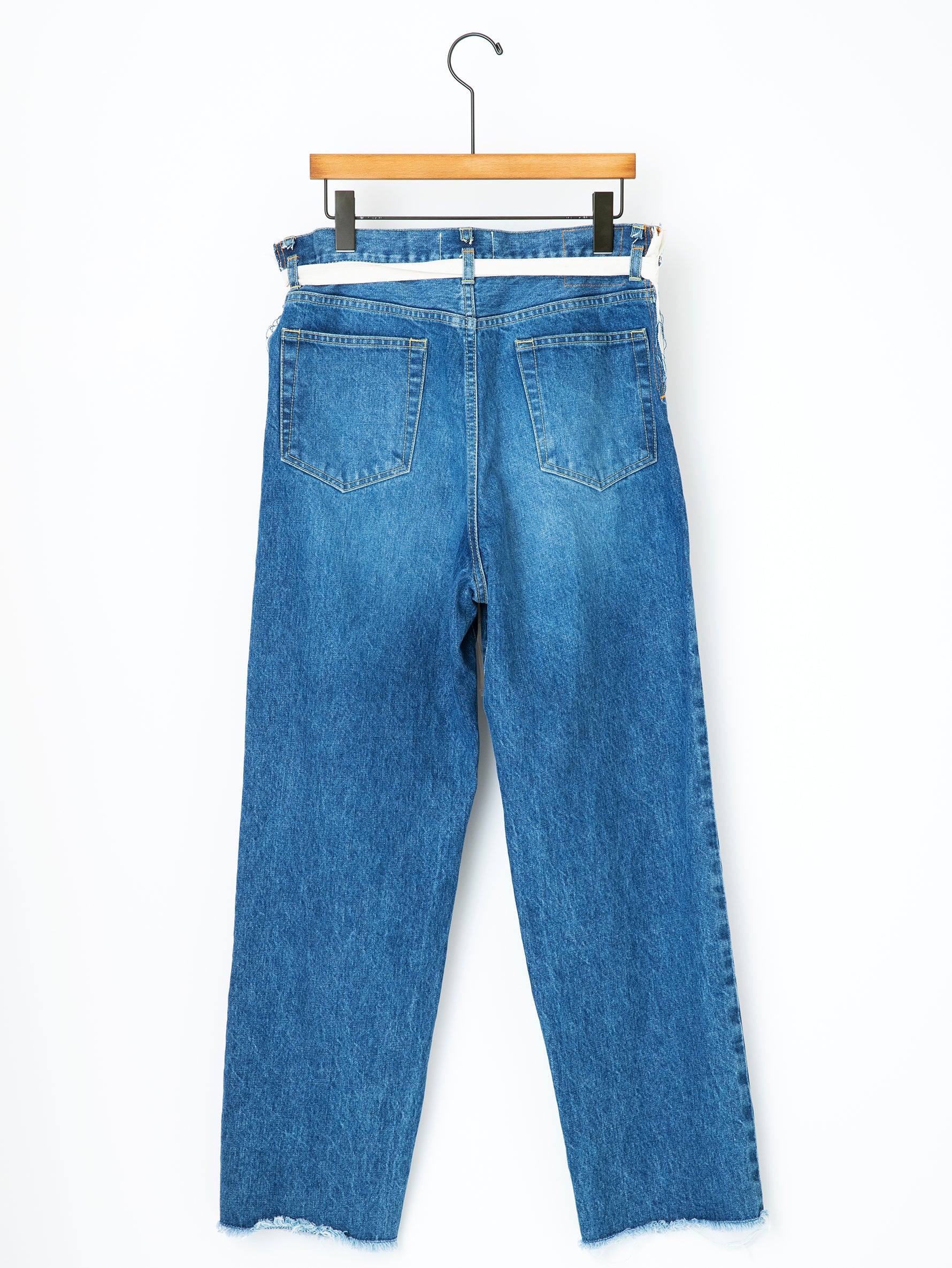usedig ユーズディッグ デニムデフォルメーションパンツ