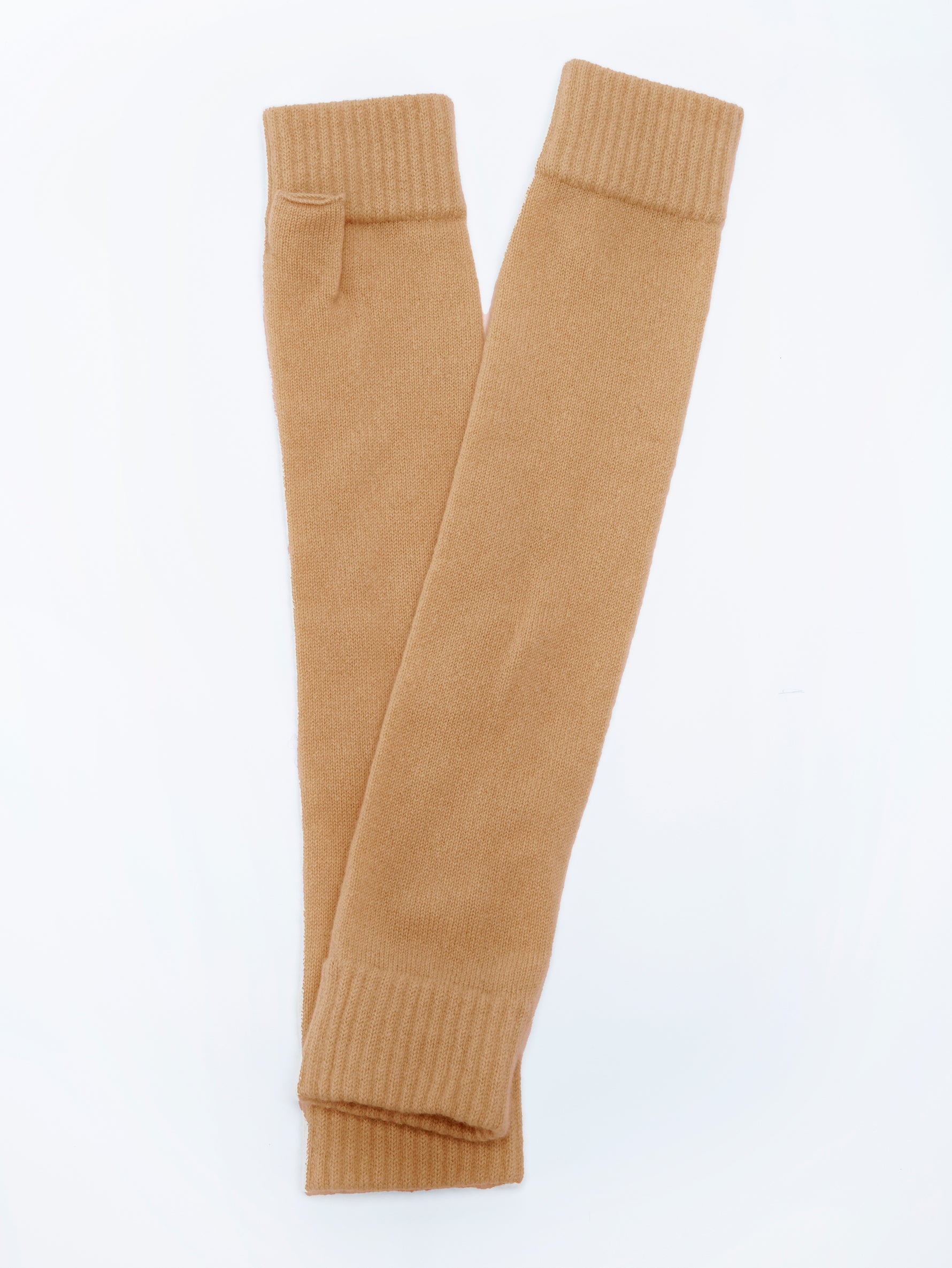 ASAUCE MELER | ミドルゲージカシミヤニットアームウォーマー – H+