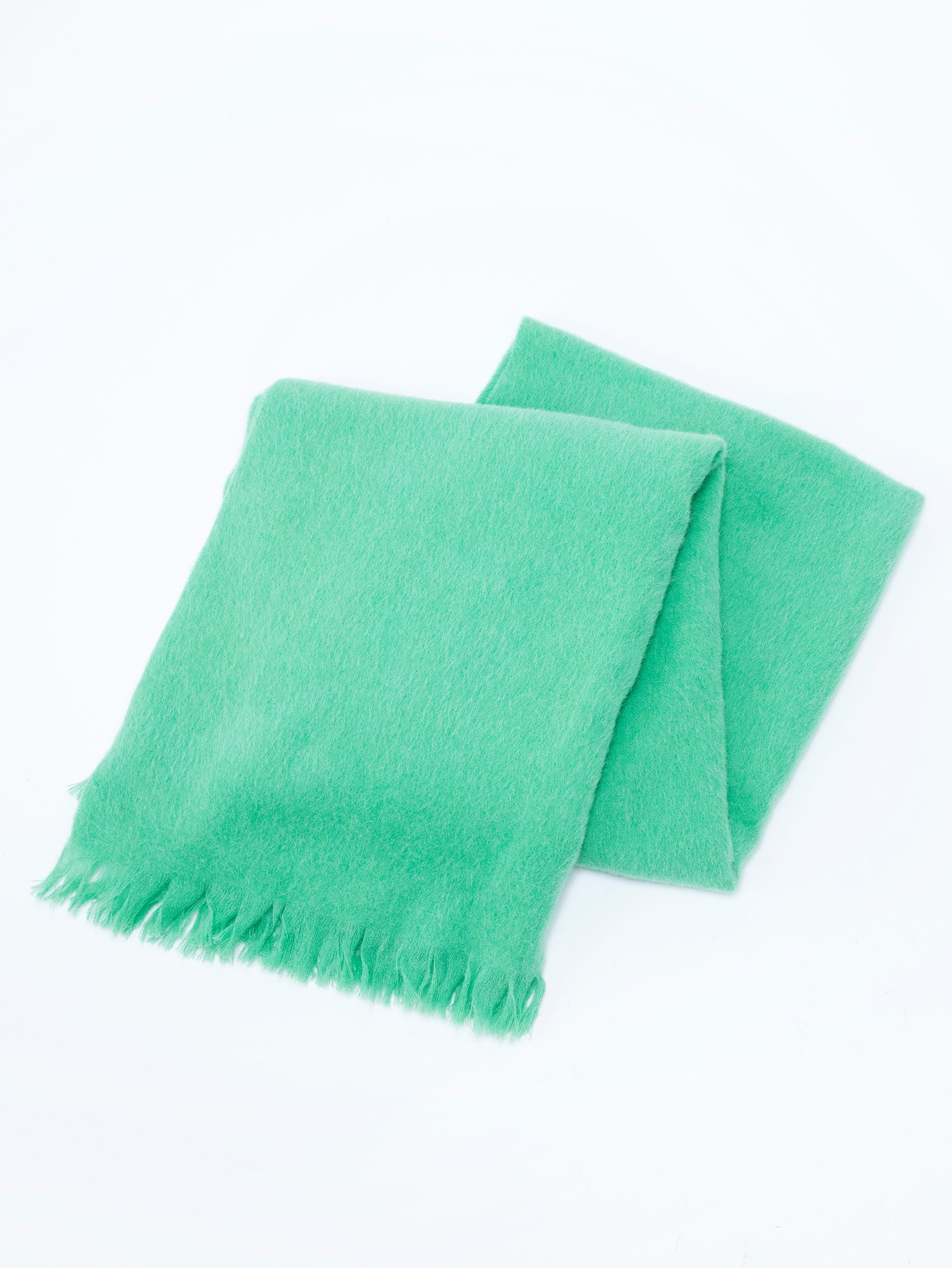 ASAUCE MELER | スーリーアルパカシャギーストール – H+HELIOTROPE