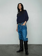 usedig ユーズディッグ デニムデフォルメーションパンツ