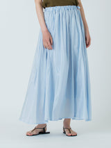 enrica | コットンシルクギャザースカート