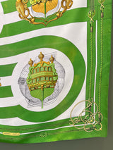 VINTAGE HERMES|スカーフ CHATEAUX D'ARRIERE カレ90