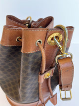 VINTAGE CELINE|マカダム ⼱着型ショルダーバッグ