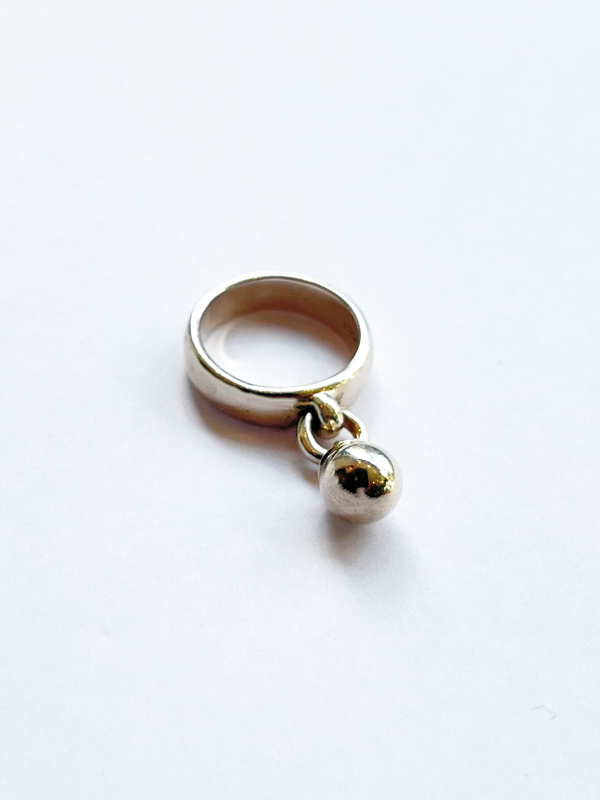 VINTAGE TIFFANY&CO.｜シルバーリング ボールダングル 925 #11号