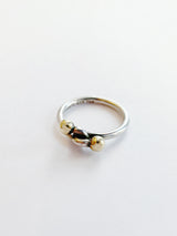 VINTAGE TIFFANY&CO.|シルバーリング ツイストノット 925/750 #10号