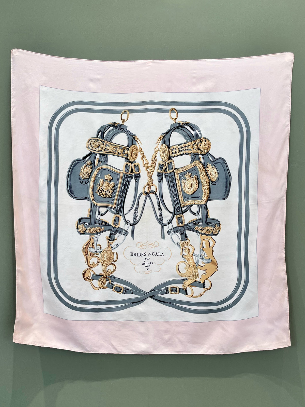VINTAGE HERMES｜スカーフ BRIDES DE GALA カレ90