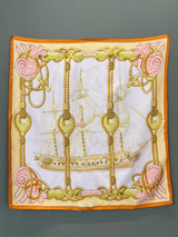 HERMES エルメス ヴィンテージスカーフ TRIBORD カレ90