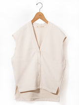 VIOLETTE ROOM ヴァイオレットルーム 製品染めスウェットベスト