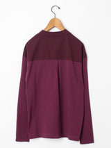 CHLOE STORA クロエストラ ヘンリーネックロングTシャツ