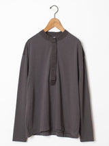 CHLOE STORA クロエストラ ヘンリーネックロングTシャツ