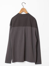 CHLOE STORA クロエストラ ヘンリーネックロングTシャツ