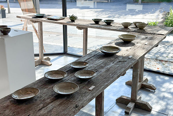 Gentle vessels for living and dining＠H+HELIOTROPE NAGANO