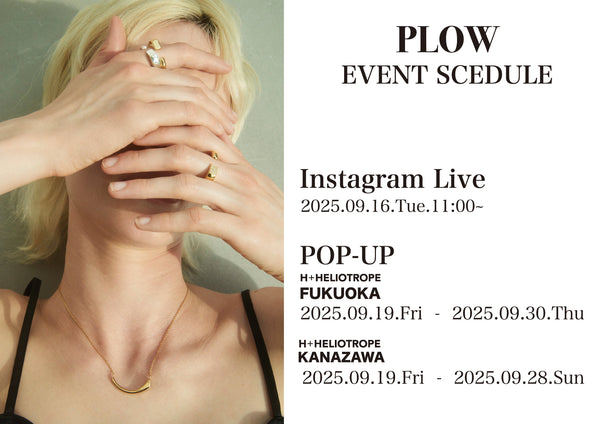 PLOW POP-UP & Instagram Live