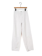 BOWTE | COTTON LINEN BOILE PIECE DYED DOUBLE KNEE PANTS 261-04-0003