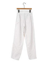BOWTE | COTTON LINEN BOILE PIECE DYED DOUBLE KNEE PANTS 261-04-0003