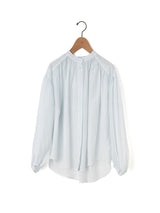 enrica | 福井染め シルクギャザーブラウス BLOUSE 148-21