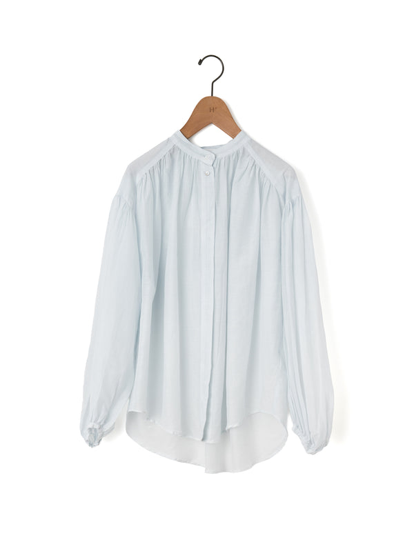 最終値下げdosaシルクブラウス enrica | 福井染め シルクギャザーブラウス BLOUSE 148-21 – H+HELIOTROPE