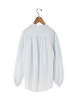 enrica | 福井染め シルクギャザーブラウス BLOUSE 148-21